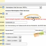 Afterbuy Amazon MWS Registrierung