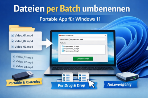 Dateien per Batch umbenennen