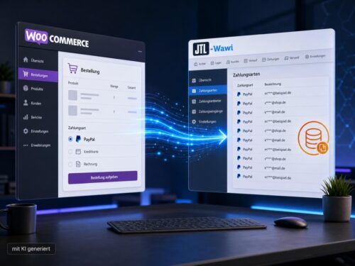 JTL-Woocommerce: Paypal Zahlungsarten